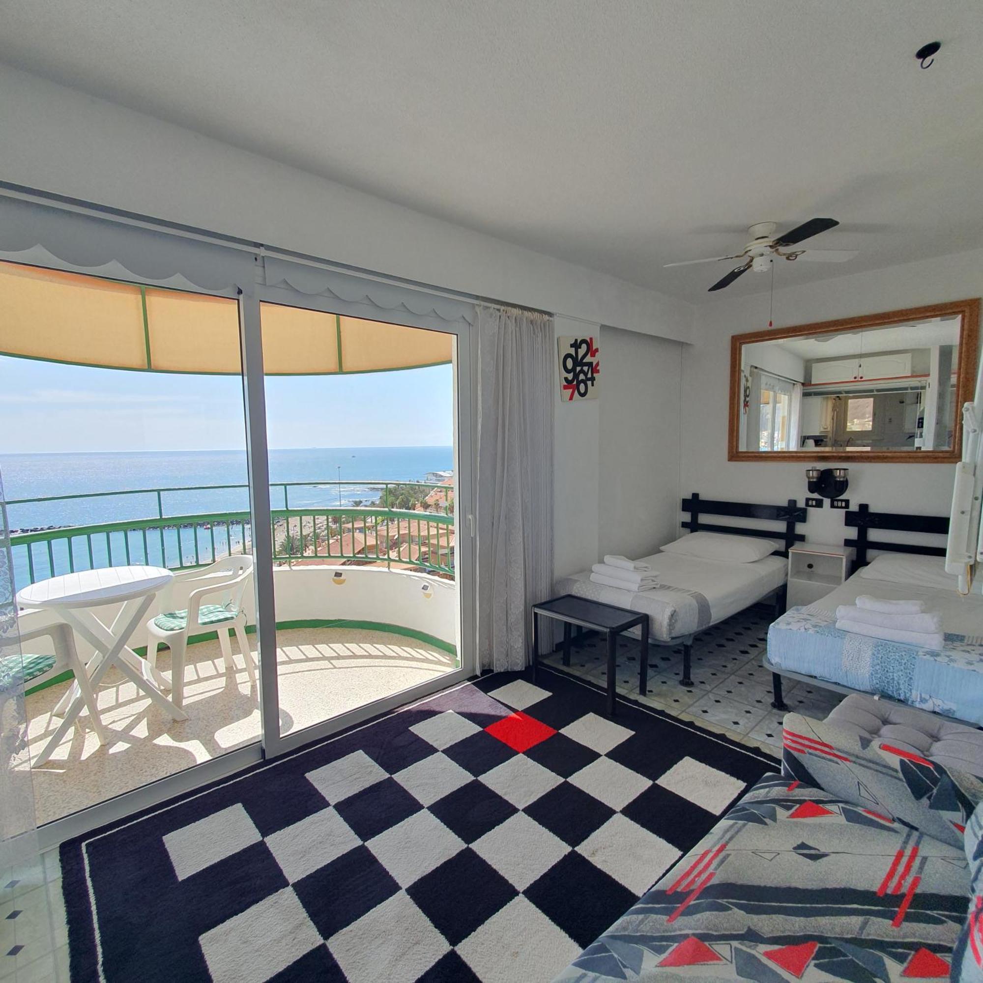 Panoramic Seaview Las Vistas Beach Studio Apartment Arona  Zewnętrze zdjęcie